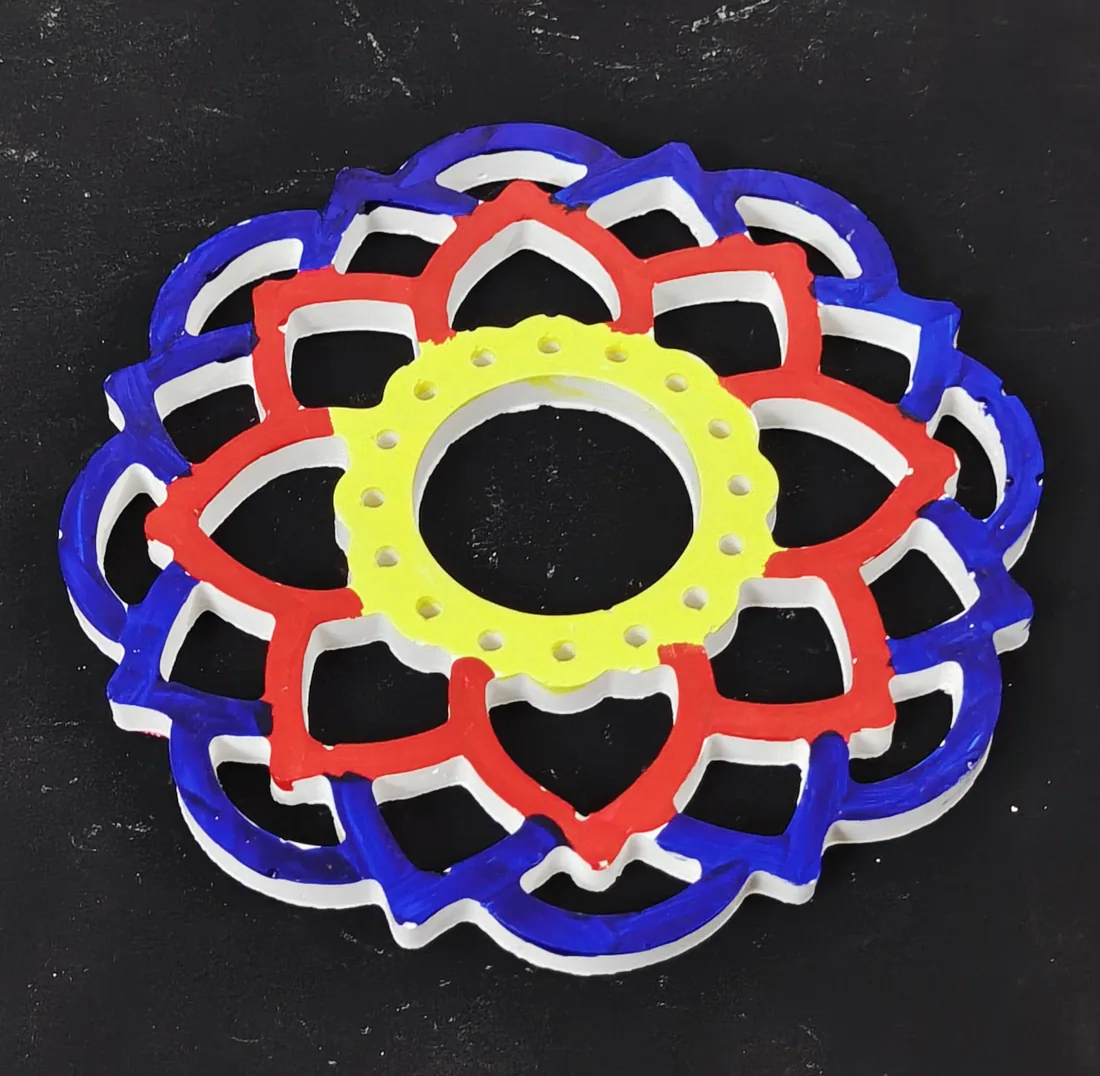 Mandala Glow, supplied sample photograph 1
