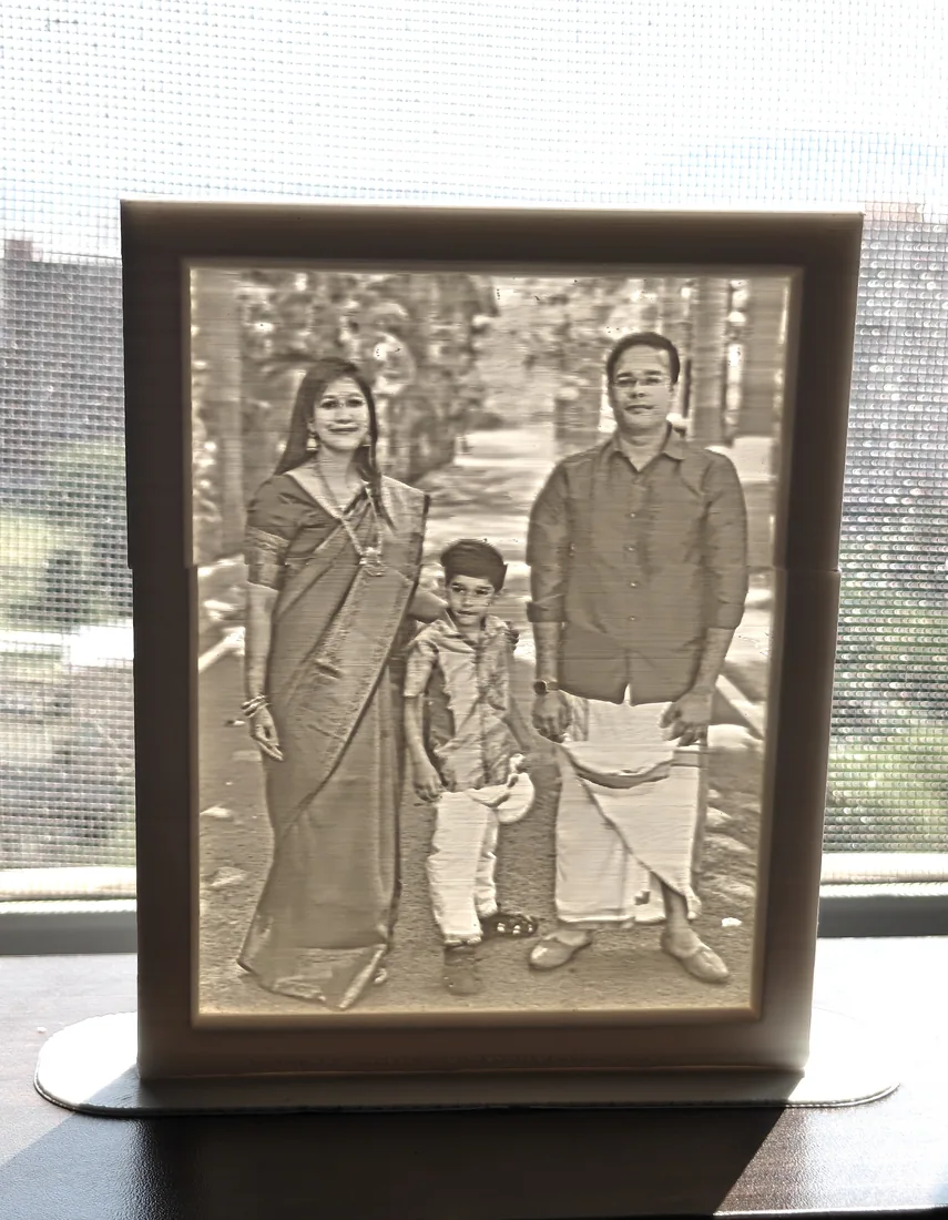 LumiFrame, supplied sample photograph 3